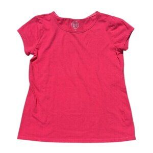 So Girls Pink Cotton Short Sleeve T-Shirt Size M Crew Neck